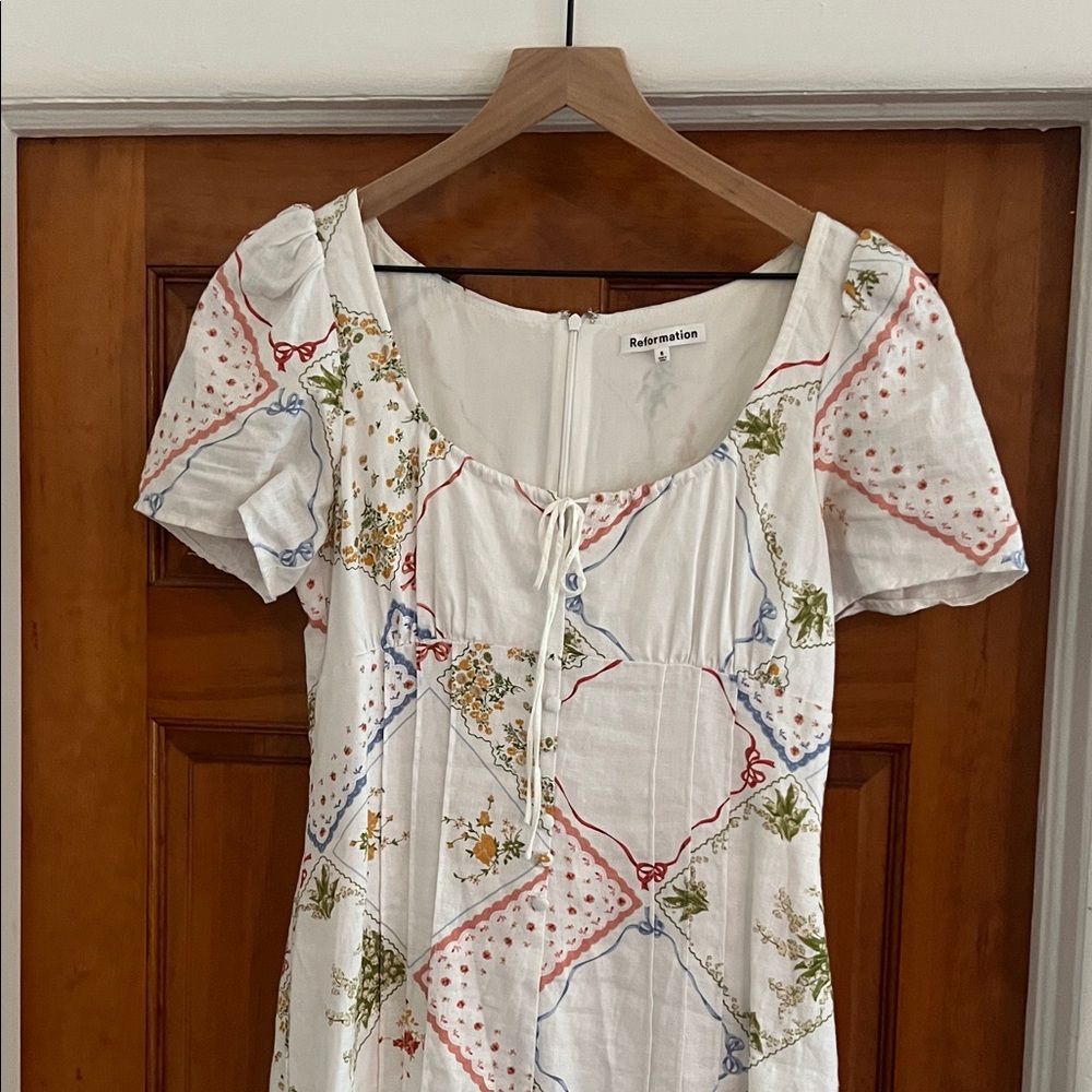 Reformation 100% Linen dress